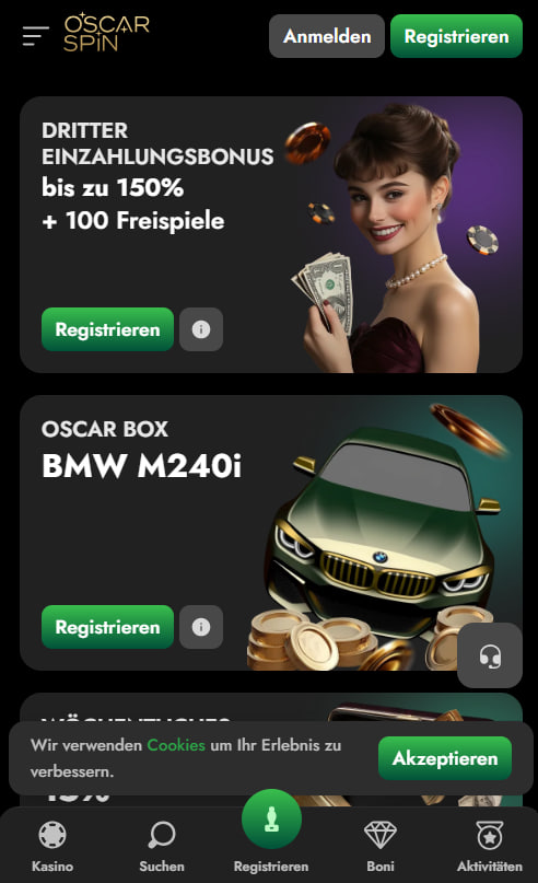 OscarSpin Casino